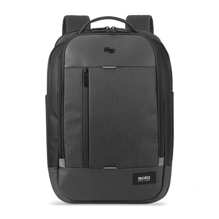 SOLO Magnitude Backpack, For 17.3 Laptops, 12.5x6x18.5, Black Herringbone GRV700-4